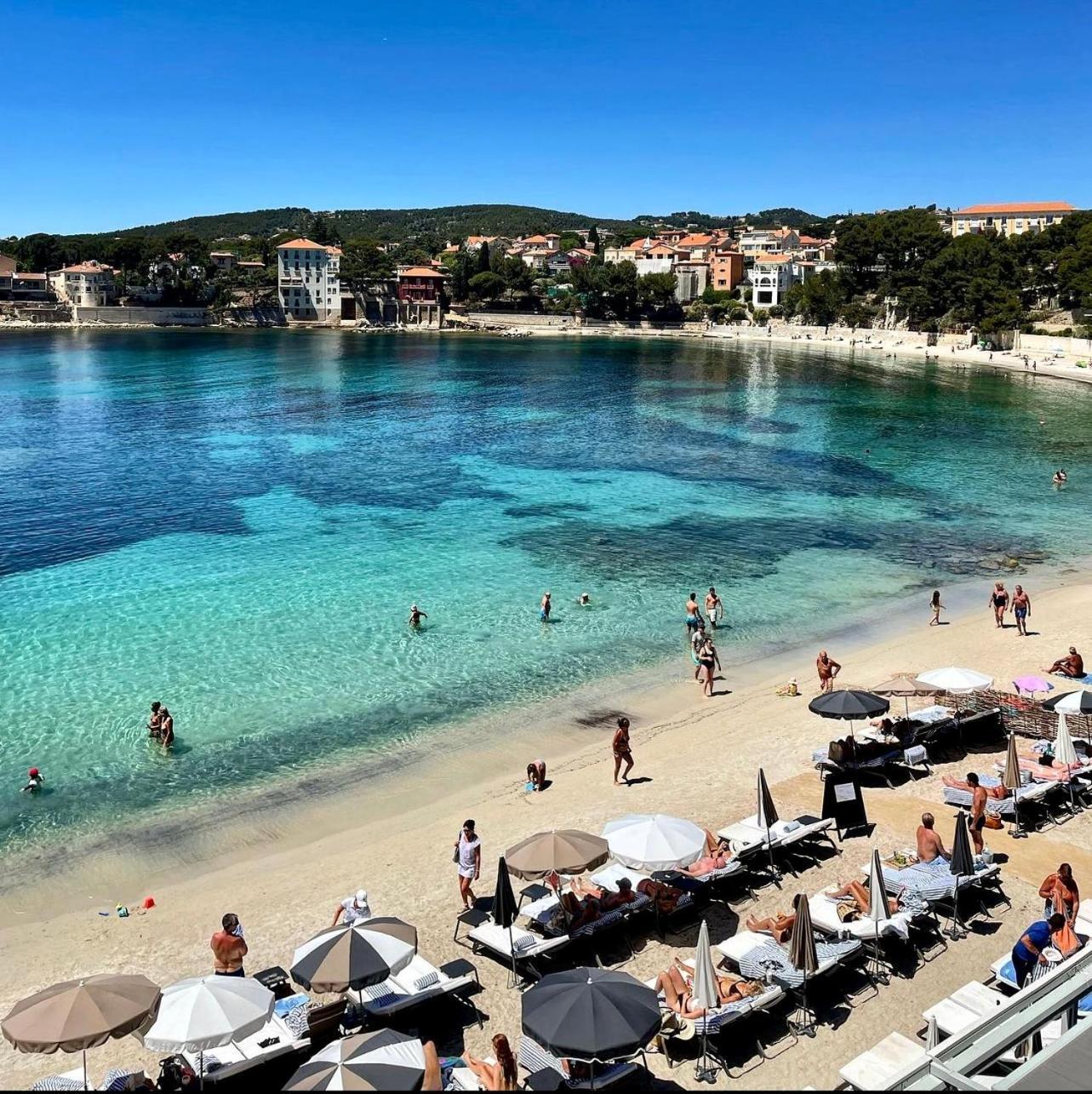 Logement Vue Mer Splendide - Situe A 50 Metres Du Bord De Mer Et 2 Minutes Des Plages - Bandolina Bagian luar foto