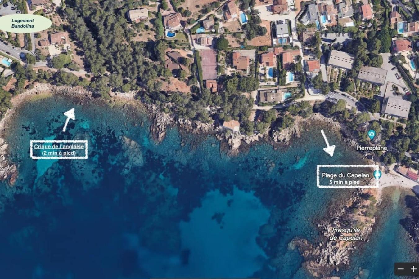 Logement Vue Mer Splendide - Situe A 50 Metres Du Bord De Mer Et 2 Minutes Des Plages - Bandolina Bagian luar foto